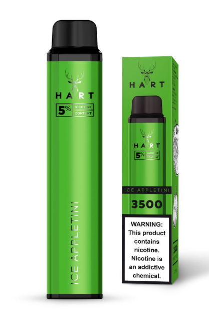3,500 Puffs HART Disposable Vape | Rechargeable Electronic Vape | Sleek Design | Long-Lasting Performance
