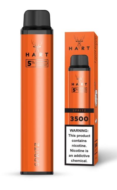 3,500 Puffs HART Disposable Vape | Rechargeable Electronic Vape | Sleek Design | Long-Lasting Performance