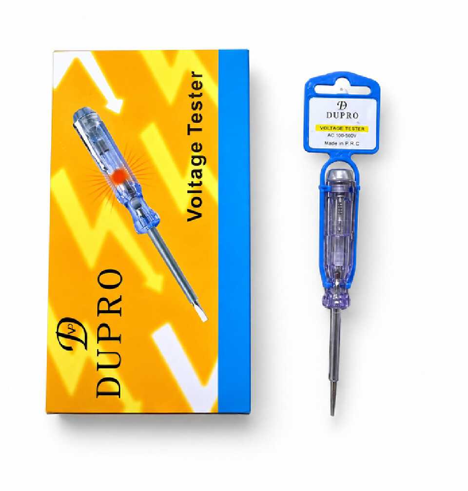 Electrical Tester Screwdriver Voltage Detector – AC Voltage Test Pen with Insulated Handle for Electrical Testing