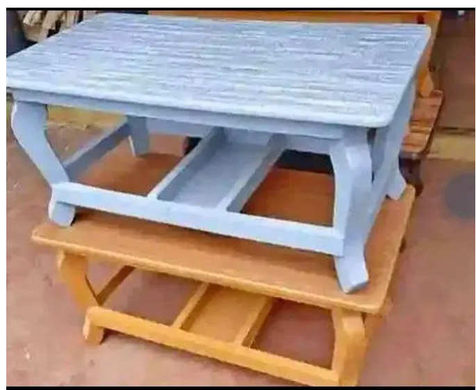 SMART DESIGN Modern stylish rectangular design coffee table with storage for living room, fashionable appealing finish as picture