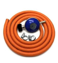 Generic 6KG GAS Regulator +FREE 2M Pipe+ 2 Free Hose Clamps
