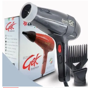 Ceriotti GEK 3800W Professional Salon Hair Dryer – High Power Blow Dryer for Fast Drying, Styling & Salon Use, Ceramic & Ionic Technology, C.E Certified