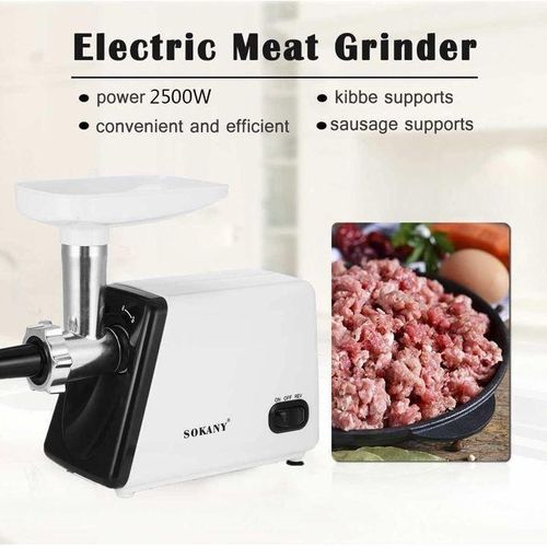2500Watts Heavy Duty Stainless Electric Meat Mincer And Grinder for butchery and home kitchen