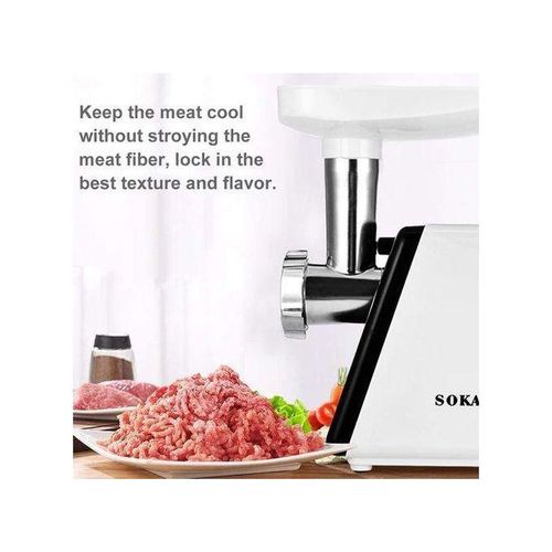 2500Watts Heavy Duty Stainless Electric Meat Mincer And Grinder for butchery and home kitchen