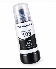 Epson 103  Printer Ink White Cap 100ml Black, Yellow, Cyan, Magenta