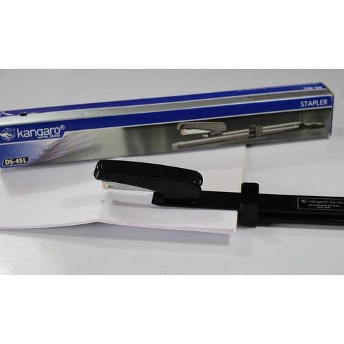 Kangaroo Kangaro long arm stapler DS 435L, 30 sheets capacity compact metal, adjustable guide