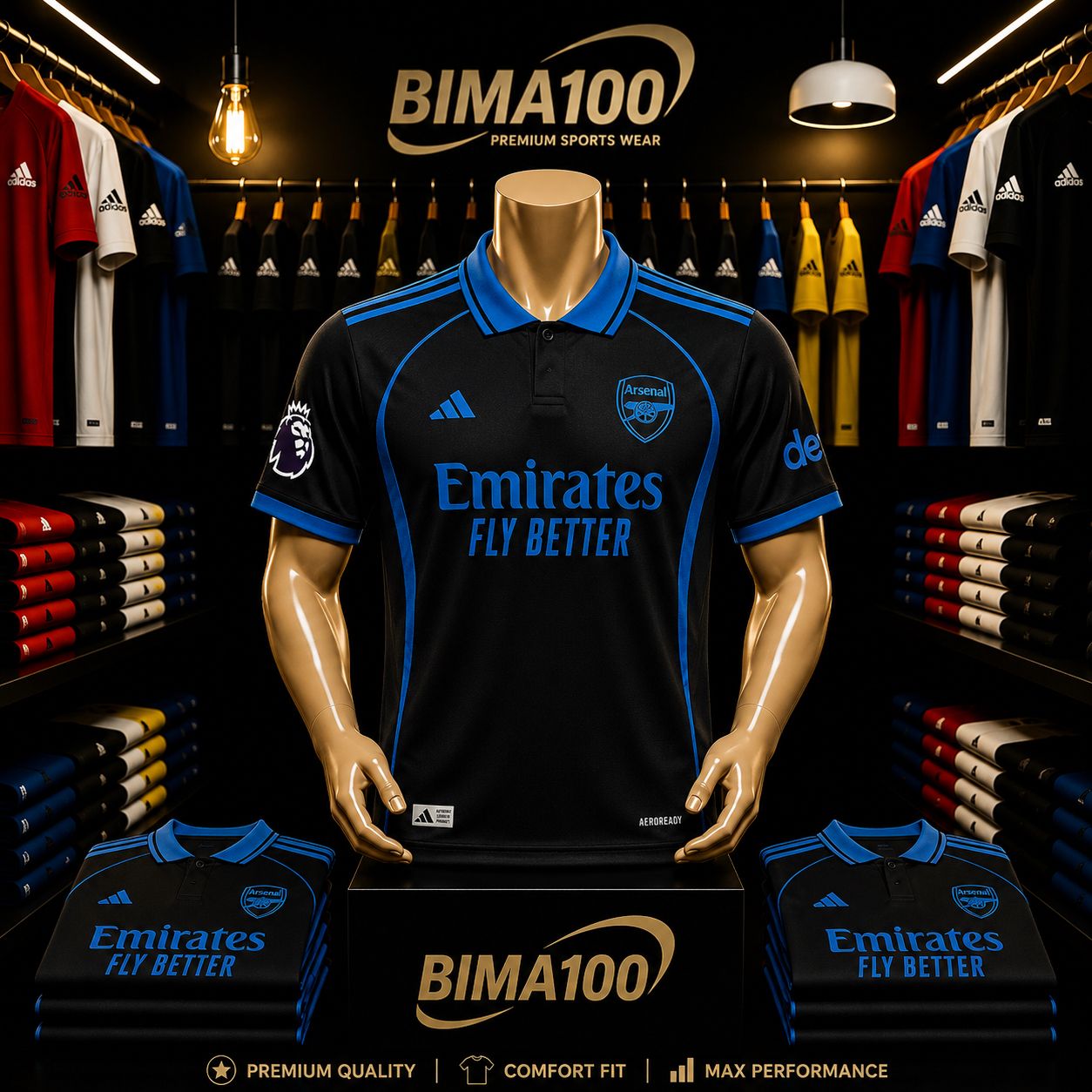 (OFFER) ARSENAL ADIDAS PREMIUM FOOTBALL JERSEY Football Jersey Authentic 2026 World Cup Jersey International Football Good Quality