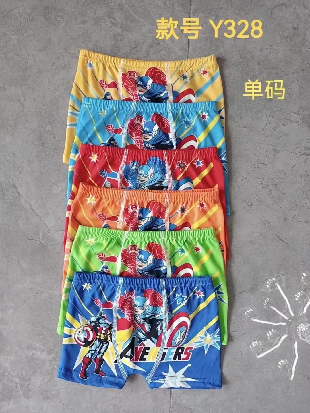 6 PCS Cartoon Themed Kids Boxers Soft Cotton Boys Underwear Briefs with Fun Prints Cars Dinosaurs Superheroes Comfortable Elastic Waistband for Daily Wear