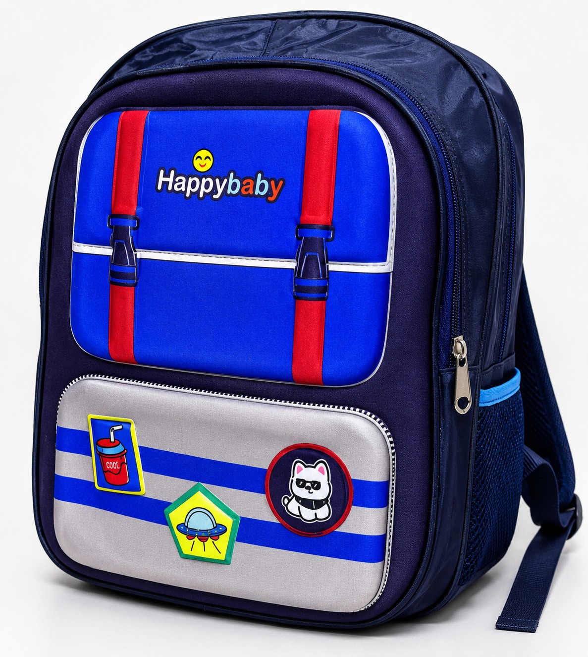 (OFFER) Cute themed Kids School Backpack Boys and Girls Lightweight Breathable Back Strap Children School Bag,Cartoon Schoolbag Pink/blue