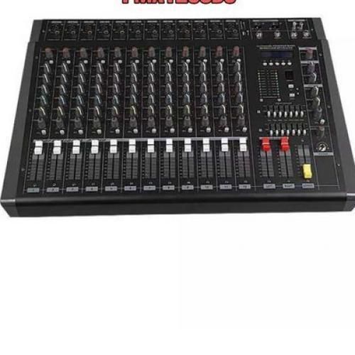 Omax Powered Mixer 8 Channel With Inbuilt Amp