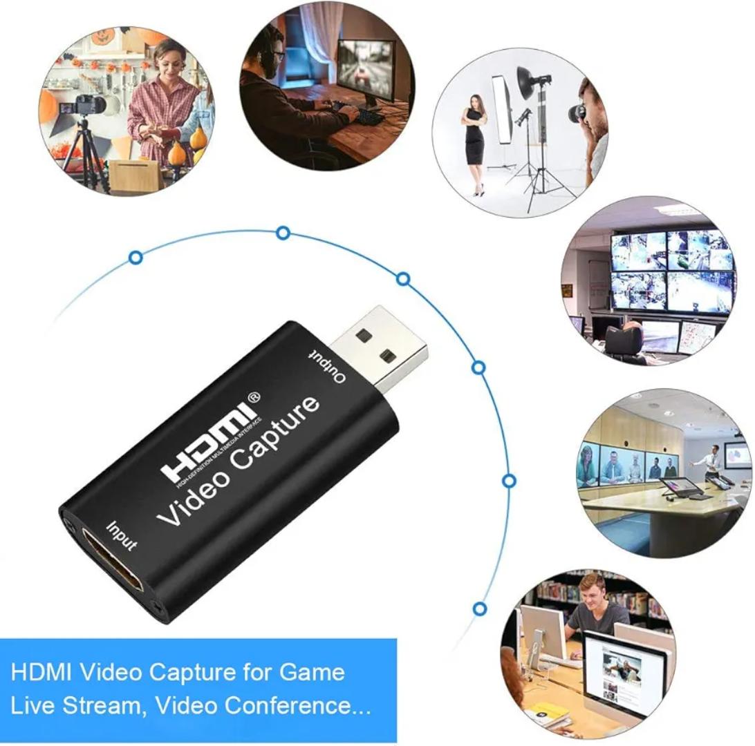 4K HDMI Video Capture Card USB 3.0 Cam Link Adapter for PC Live Streaming Gaming