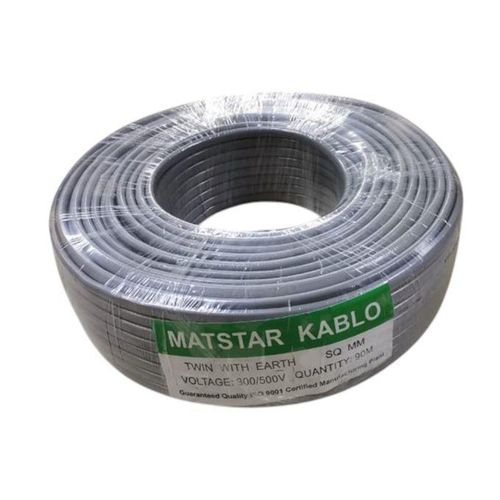 PVC Insulated 3 Cores Live, Neutral, and Earth 1.5MM 90M Metres Twin With Earth Flat Electrical Wiring Cable