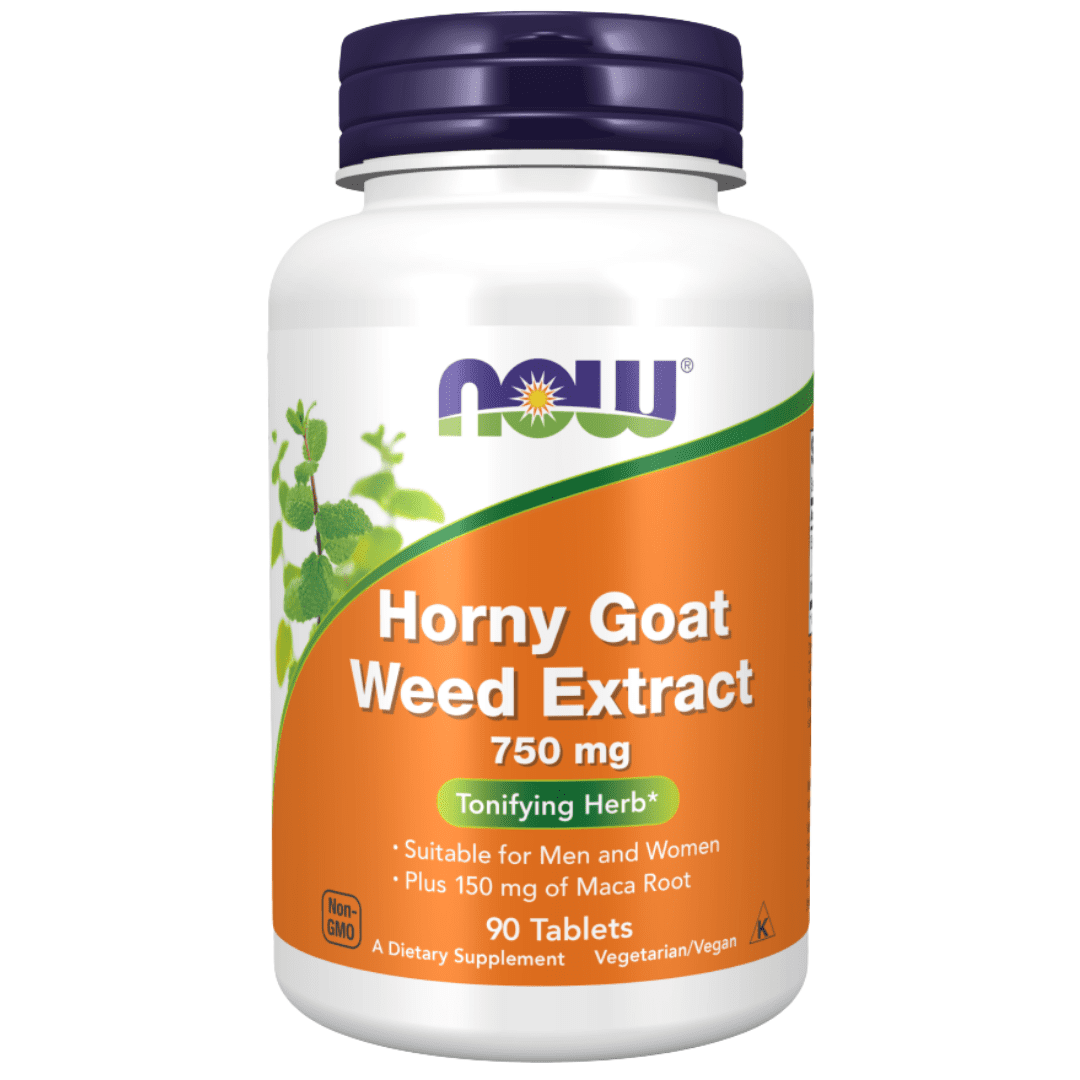 NOW Horny Goat Weed Extract 50MG TABS 90S