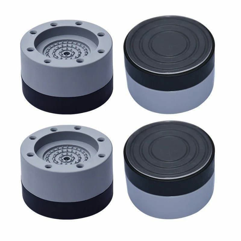 4Pcs Anti Vibration Feet Pads Rubber Mat Slide Stop Silent Universal Washing Machine Refrigerator Furniture Fixed Riser Damper Stand