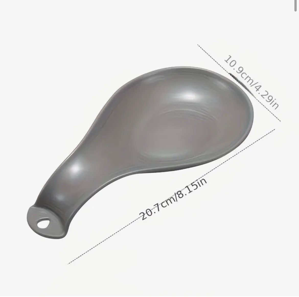 SPOON REST PP FOOD-GRADE

Glossy black finish that looks modern in any kitchen. Has a hanging hole for easy storage too.