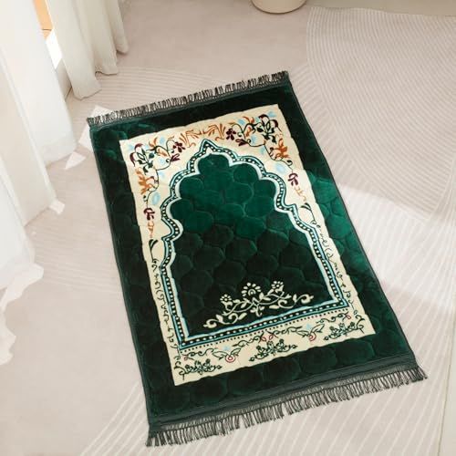 PRAYER MATS  AL-HUDA LUXURY   Soft thick velvet / fleece