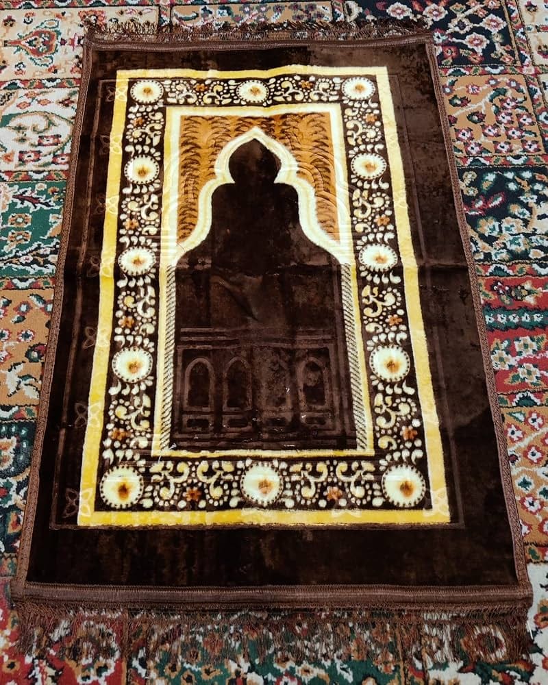 PRAYER MATS  AL-HUDA LUXURY   Soft thick velvet / fleece