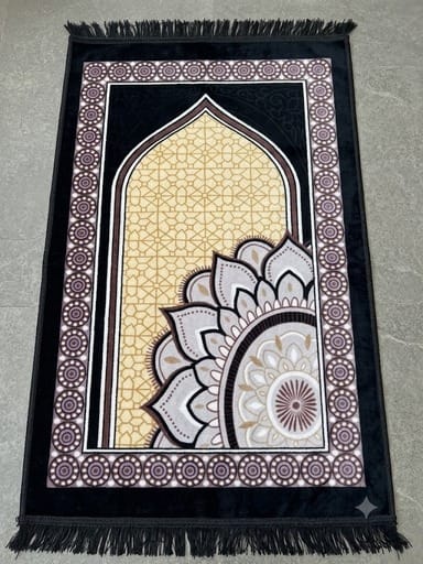 PRAYER MATS  AL-HUDA LUXURY   Soft thick velvet / fleece