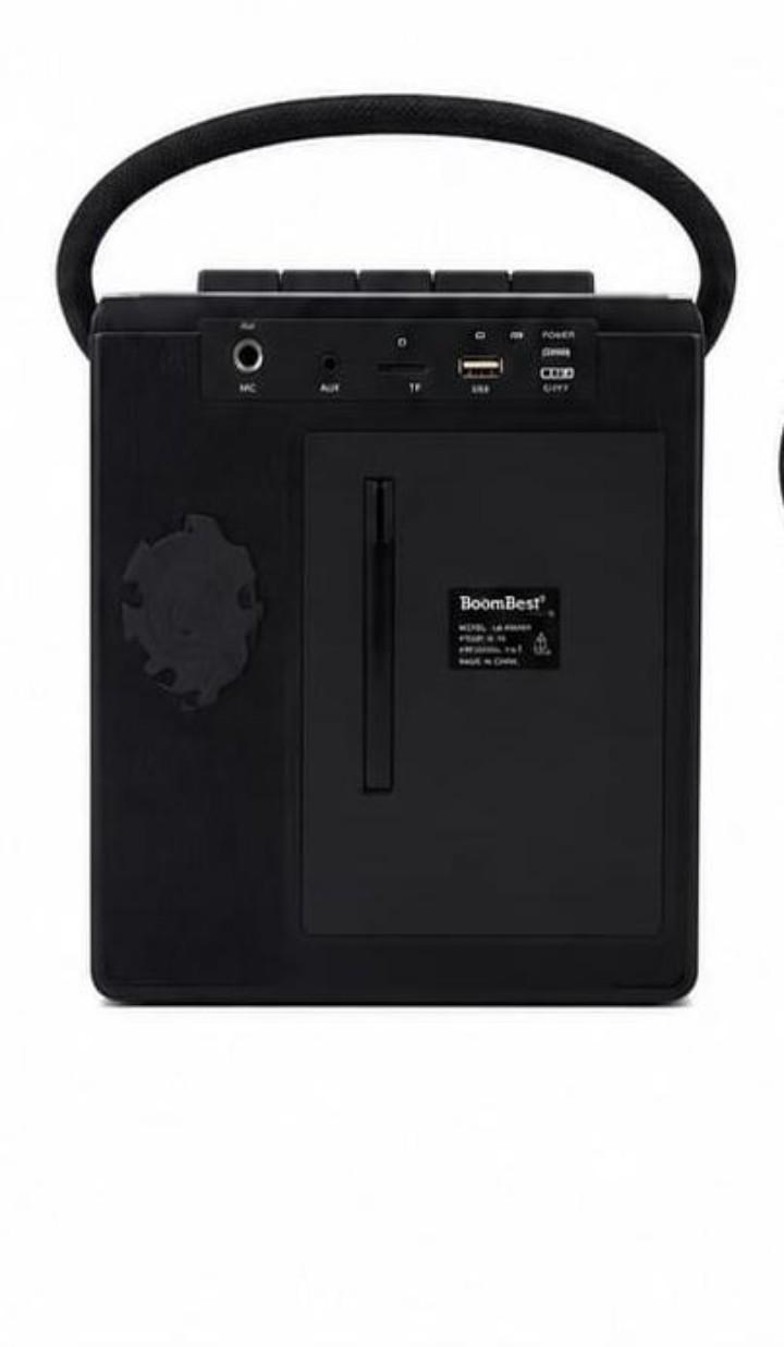 BoomBest LN-9036BT Premium Portable Wireless FM Radio Bluetooth Speaker with Rechargeable Battery, MP3 Player, USB/TF Support & Loud Clear Sound
