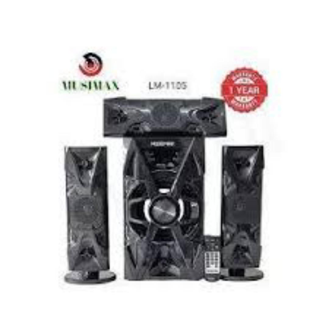 Musimax multimedia subwoofers , budget-friendly home audio and theater speaker system, offering deep X-Bass performance, versatile connectivity, and high PMPO power ratings ranging