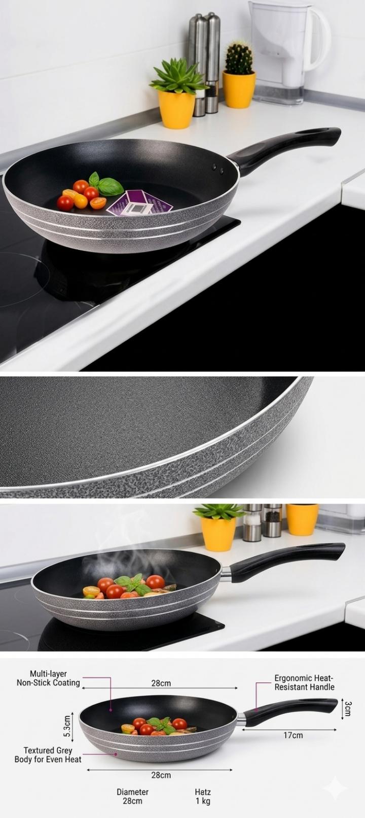 24cm TC non stick pan