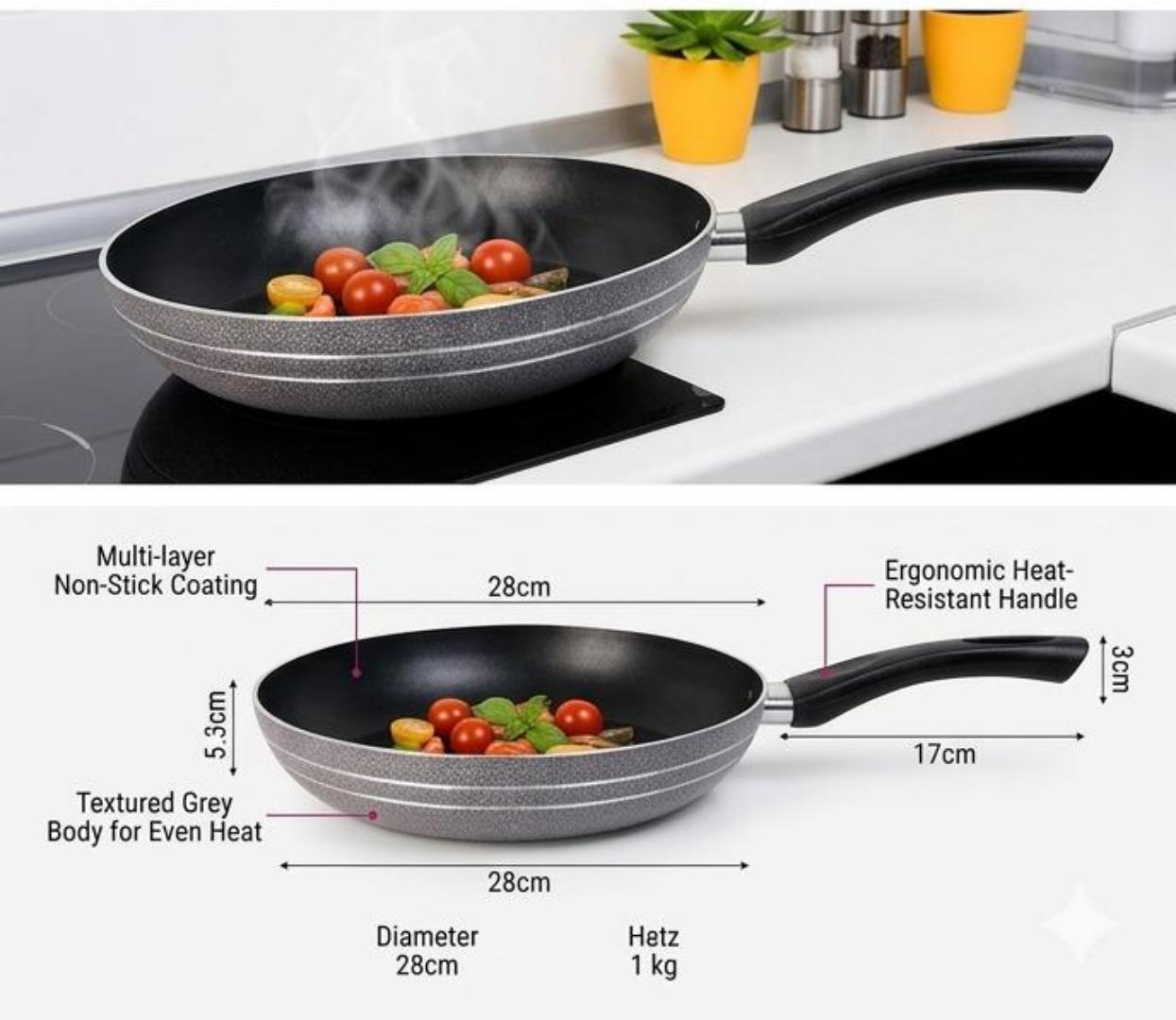 24cm TC non stick pan