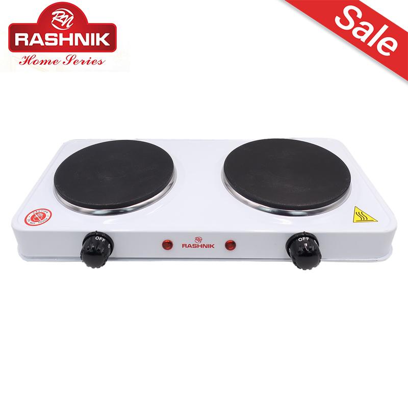 Rashnik Double Hot Plate Electric Cooker 2000W