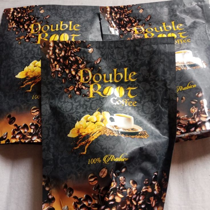 Double Root Instant Herbal Coffee – Smooth Coffee Beverage with Black Maca & Natural Herbal Blend