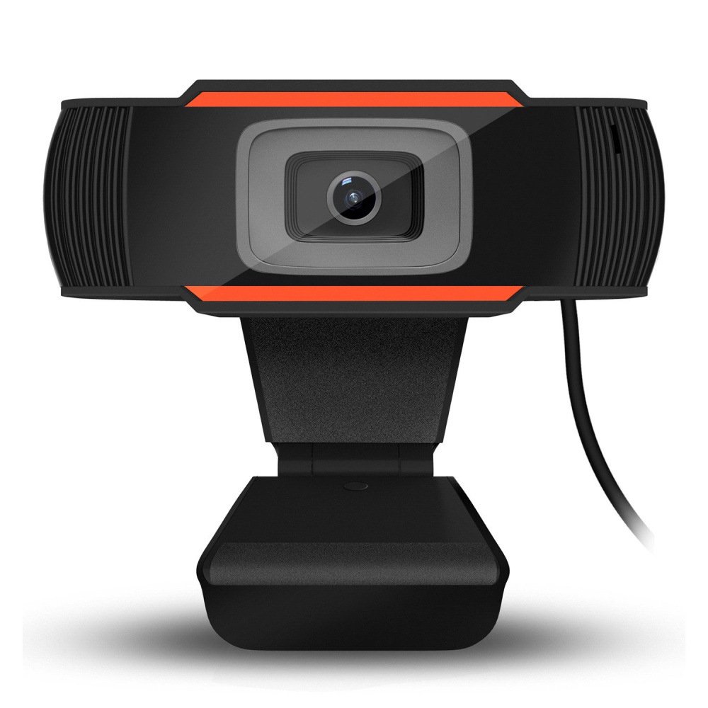720P HD USB Wired Webcam with Microphone for Laptop Desktop Computer Online Classes Video Calls Streaming