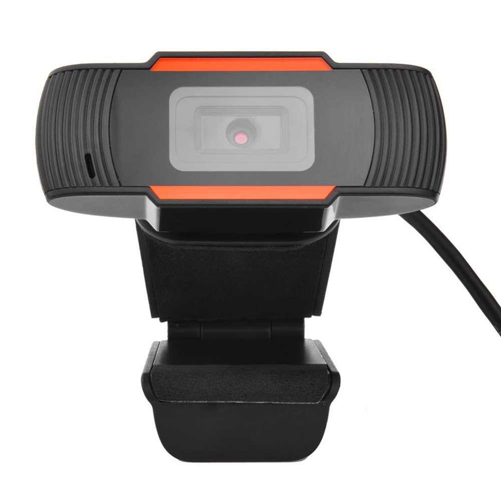720P HD USB Wired Webcam with Microphone for Laptop Desktop Computer Online Classes Video Calls Streaming