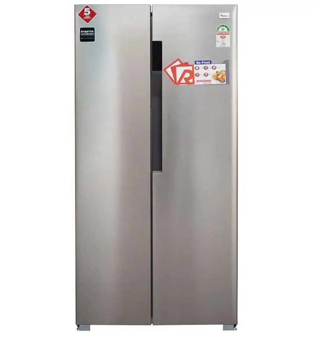 Ramtons 430L Side By Side Fridge — No Frost & Multi Air Flow (Family Size)