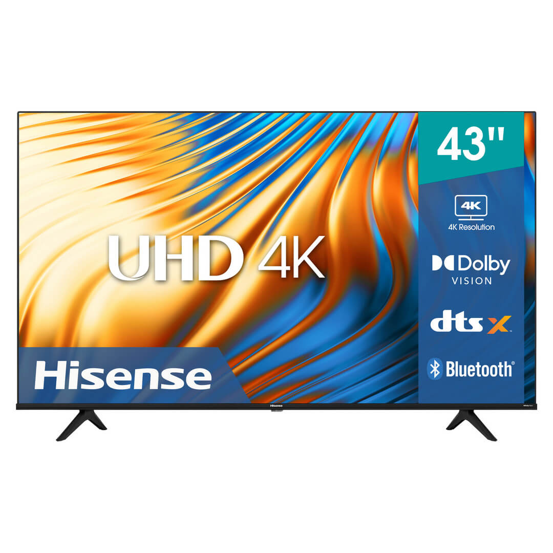 Hisense 43" Q6 QLED TV — 4K Dolby Vision & dts X (Ideal for Home Cinema)