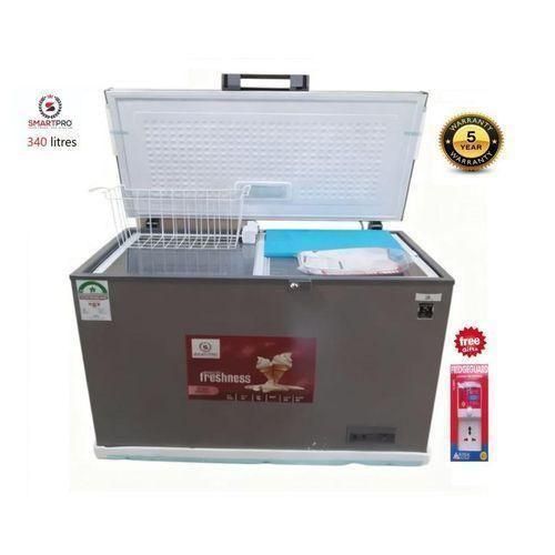 Smart Pro 340L Direct Cool Freezer — High Efficiency Compressor (Lock & Key Safety)