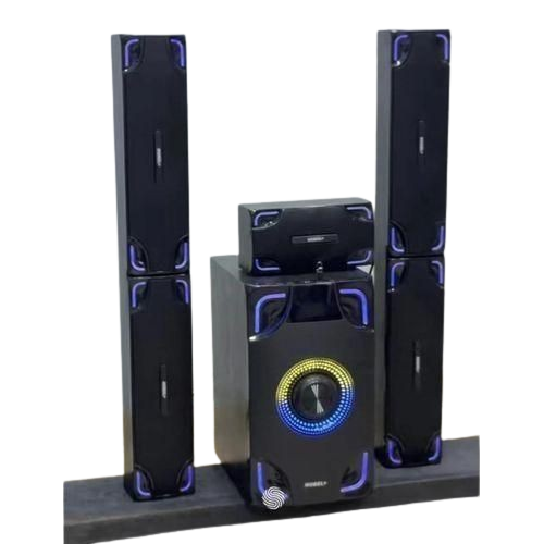 Nobel 55000W PMPO 5.1 Bluetooth Home Theatre --- Tall Boy Speakers with FM & LED Display (Perfect for Home Cinema)
