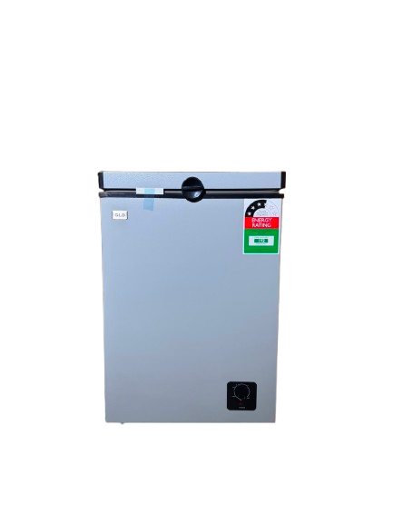 GLD 109L Chest Freezer — Energy-Efficient Deep Freezer with Lock (Compact for Homes & Shops)