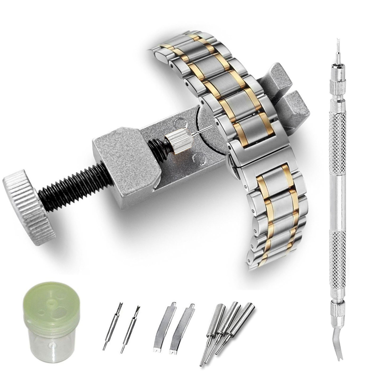 Trading 6 Piece Watch Band Link Remover Repair Tool Kit Set