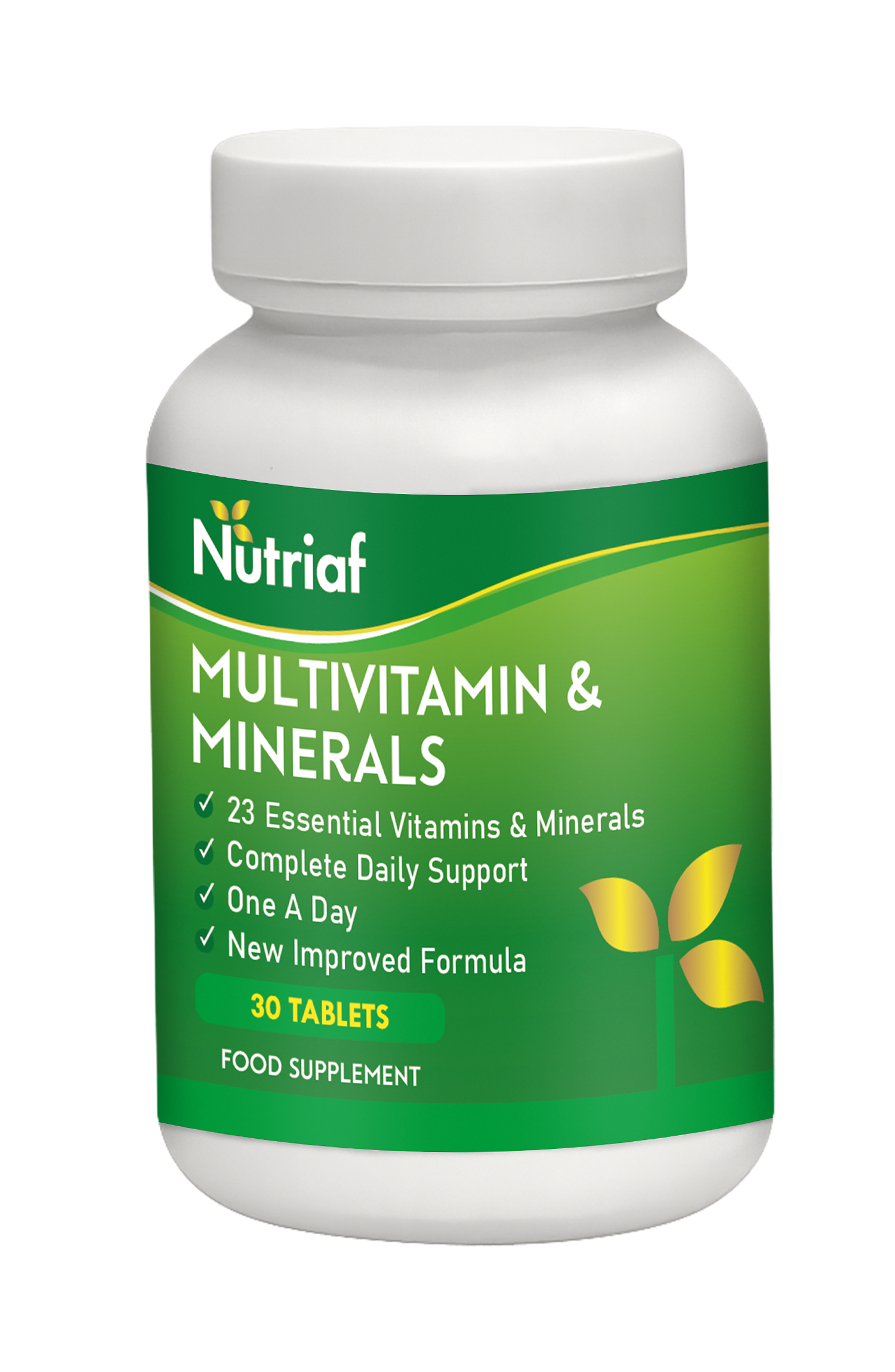 Nutriaf Multivitamin & Mineral Tabs 30's