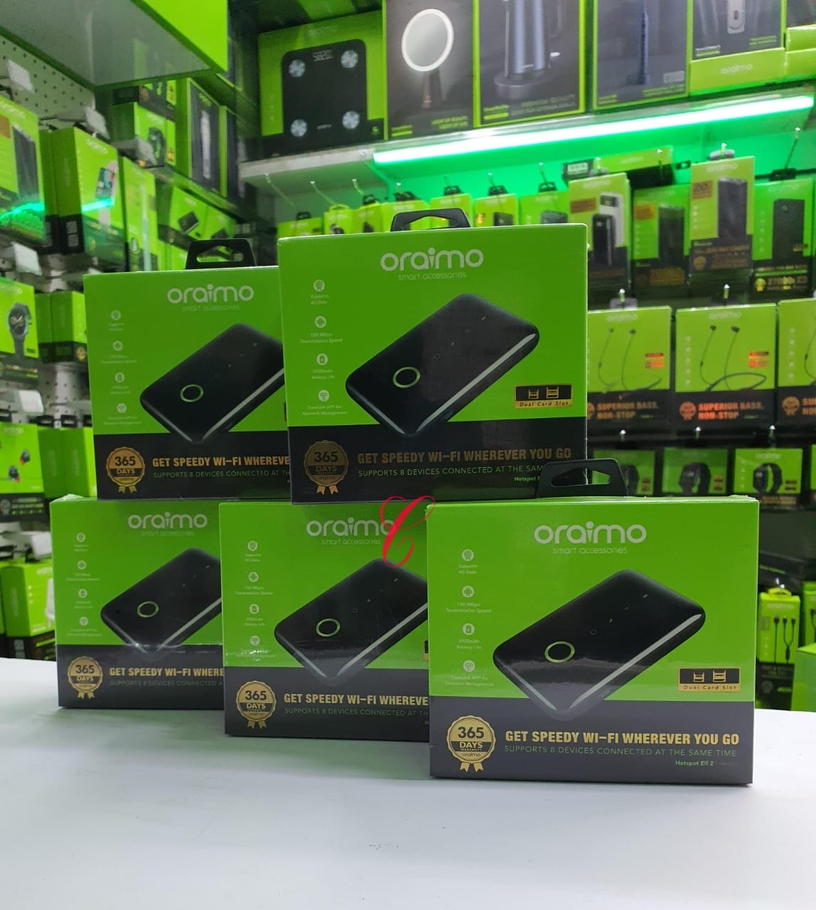 Oraimo Hotspot MiFi OM-102 – Universal Portable MiFi