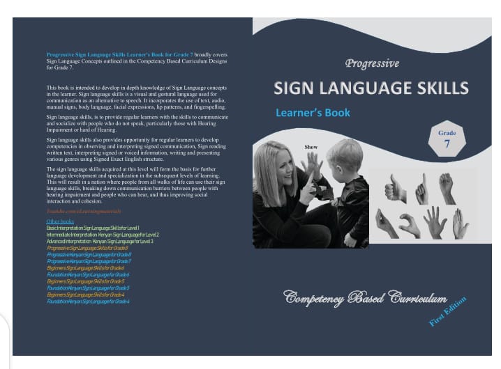 Progressive Sign Language Skills Grade 7