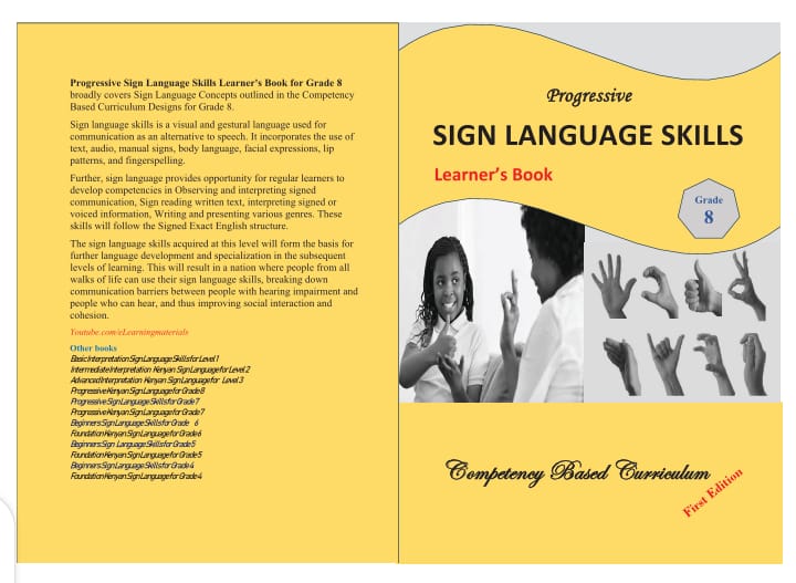 Progressive Sign Language Skills Grade 8