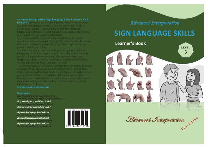 Advanced Sign Language Book 3