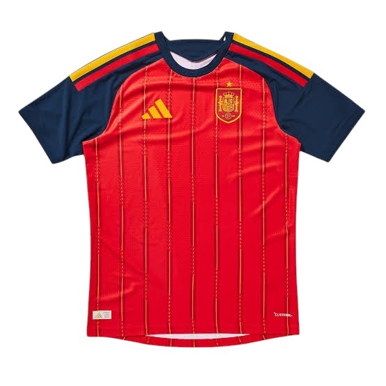 World Cup Jersey 2026, Spain Home  Authentic Player Original Jersey 2026 World Cup Edition - Premium Red Football Kit - La Roja Unisex Sports Tee