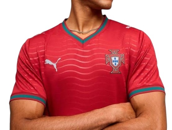 World Cup Jersey 2026, Portugal Home Original Authentic Player Version Jersey 2026 World Cup Edition - Premium Red Football Kit - Unisex Sports Tee