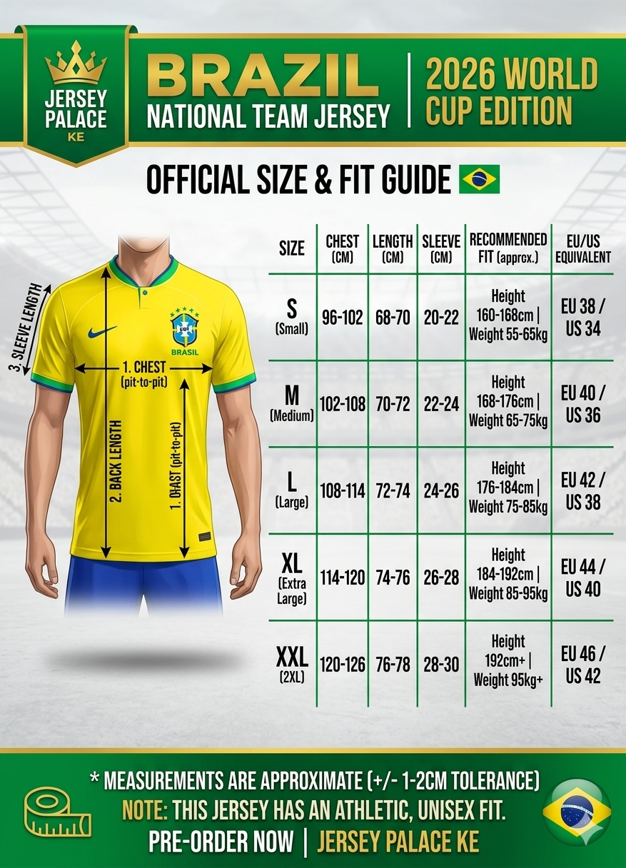 Brazil Home Original Player Version Jersey 2026 World Cup Edition - Premium Yellow Football Kit - Unisex Sports Tee