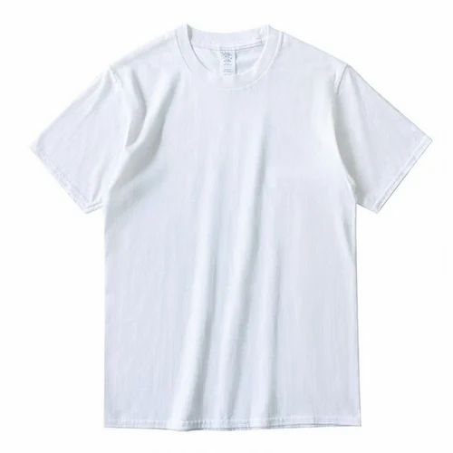 Premium Plain T-Shirts 100% Cotton Heavyweight Crewneck Tee – Men’s & Women’s Unisex Casual Short Sleeve Blanks – Black & White Sizes M-2XL