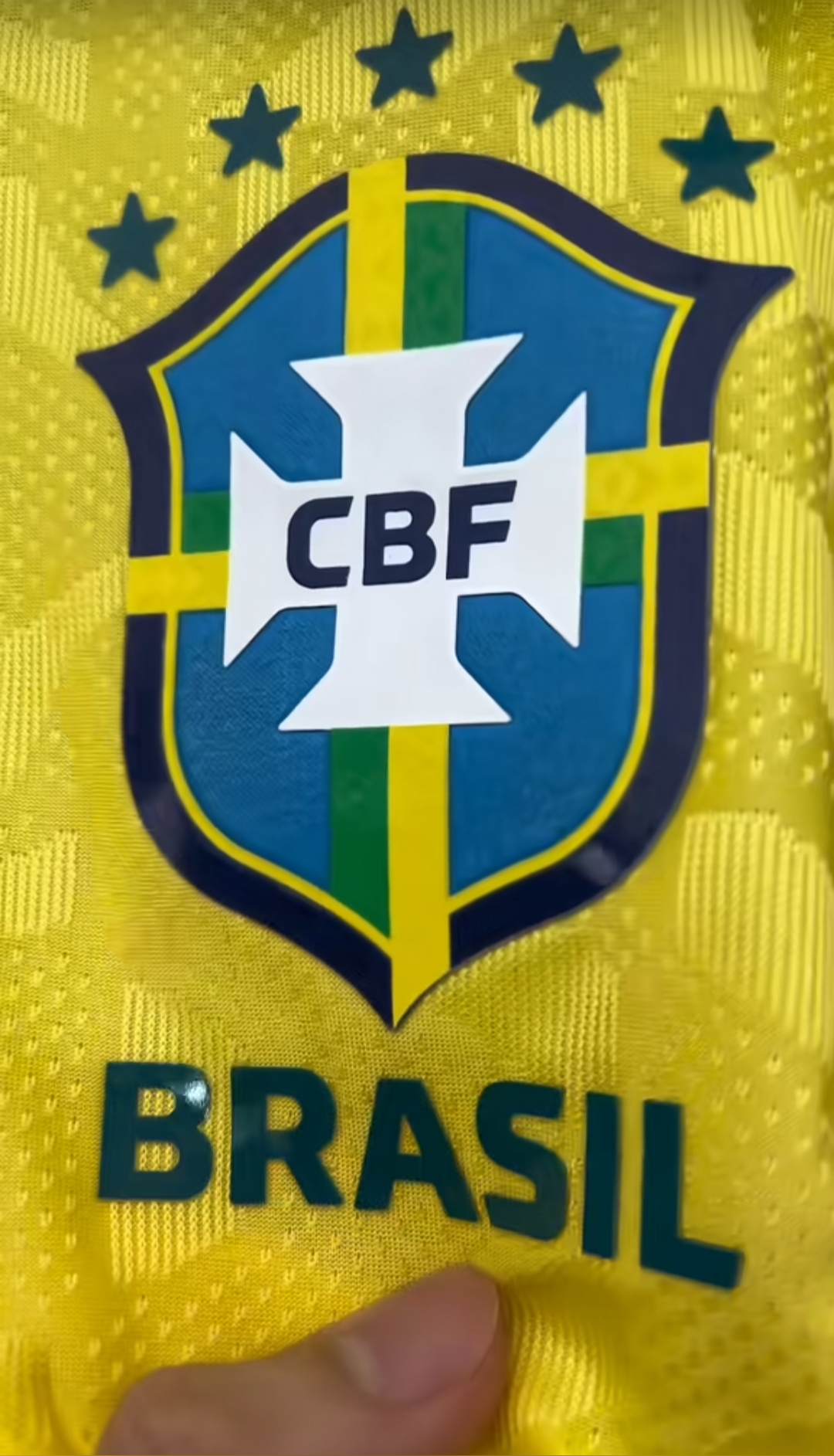 World Cup Jersey 2026, Brazil Home Original Authentic Player Version Jersey 2026 World Cup Edition - Premium Yellow Football Kit - Unisex Sports Tee
