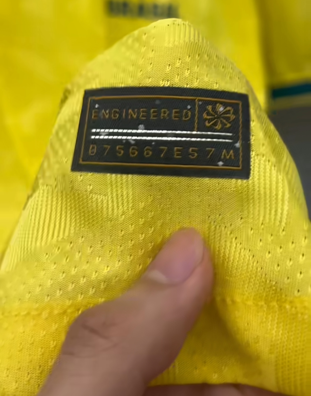 World Cup Jersey 2026, Brazil Home Original Authentic Player Version Jersey 2026 World Cup Edition - Premium Yellow Football Kit - Unisex Sports Tee