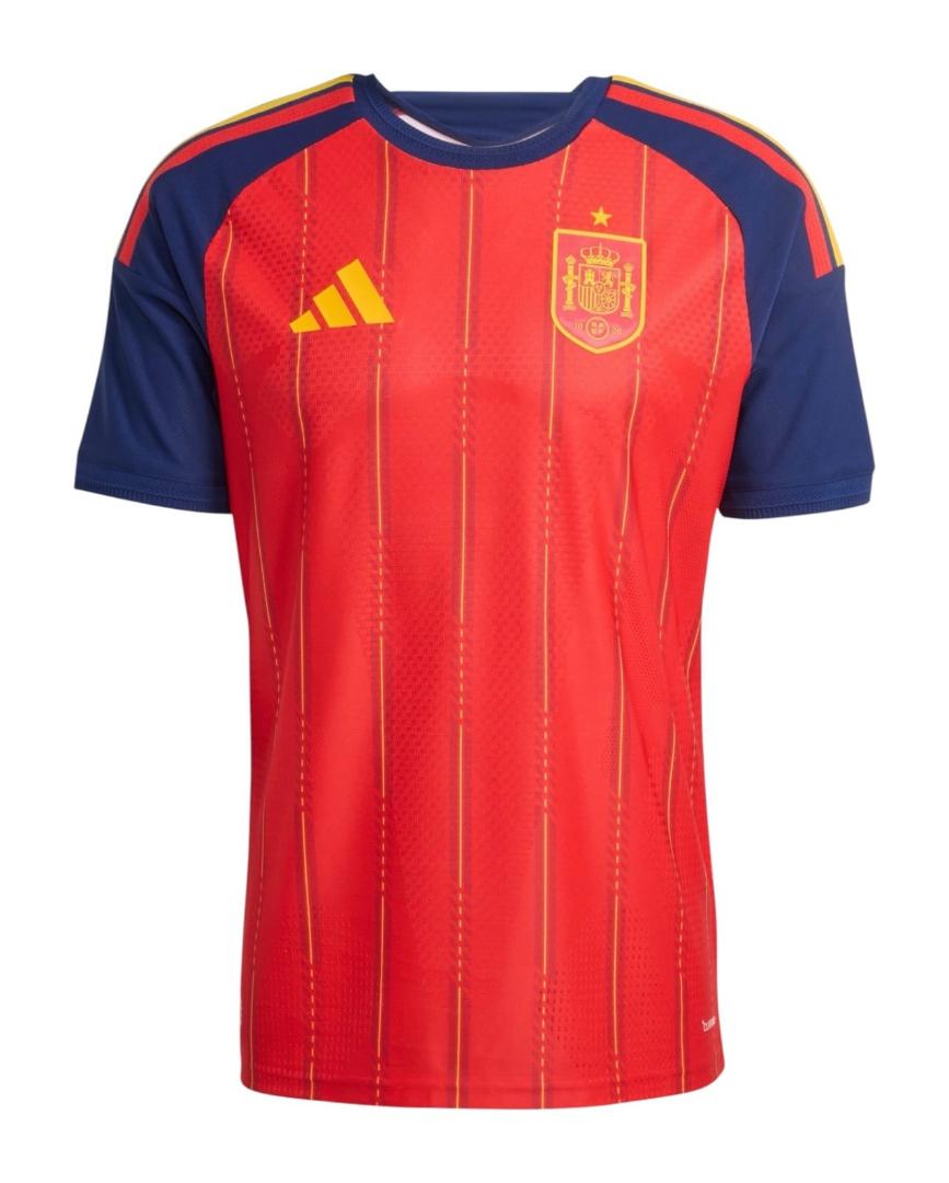World Cup Jersey 2026, Spain Home  Authentic Player Original Jersey 2026 World Cup Edition - Premium Red Football Kit - La Roja Unisex Sports Tee