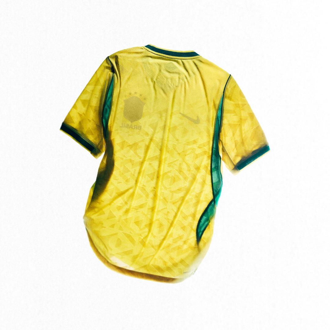 World Cup Jersey 2026, Brazil Home Original Authentic Player Version Jersey 2026 World Cup Edition - Premium Yellow Football Kit - Unisex Sports Tee