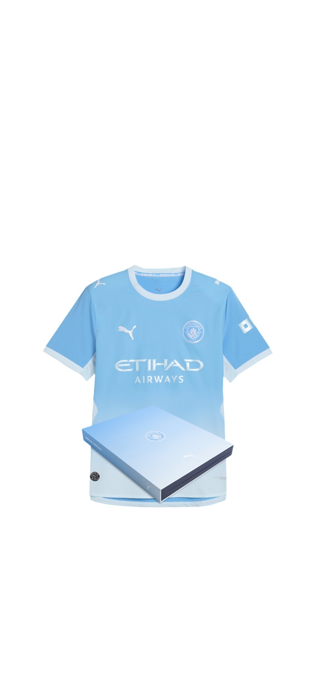 Manchester City Home Jersey 2026/2027 New Season - Premium Player Version Sky Blue & Silver Football Kit - Authentic Unisex Sports Apparel